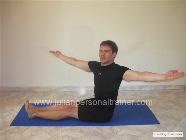 Spine twist (Giro lateral de columna)