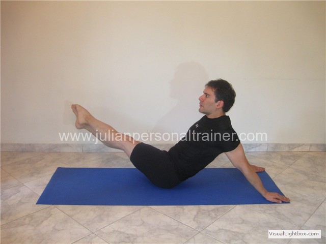 Hip circles (The Hip Twist With Stretched Arms) Crculos de cadera